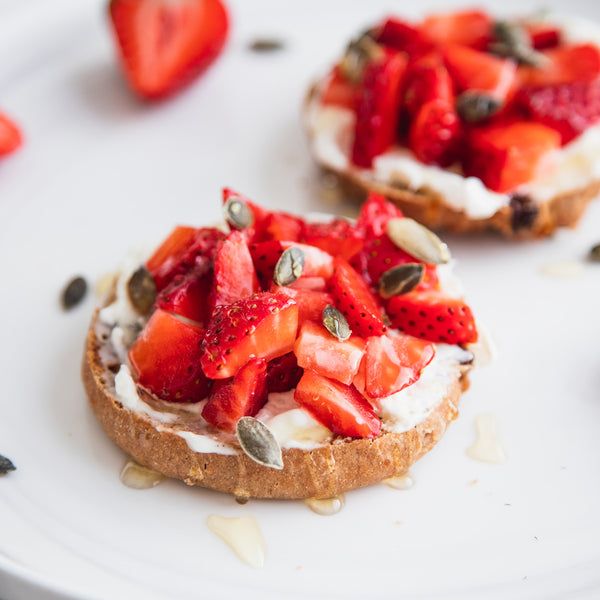 Strawberries & Cream - Bedrock Bakers