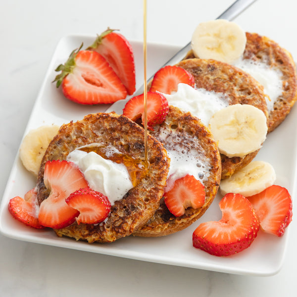 Cinnamon Raisin French Toast - Bedrock Bakers