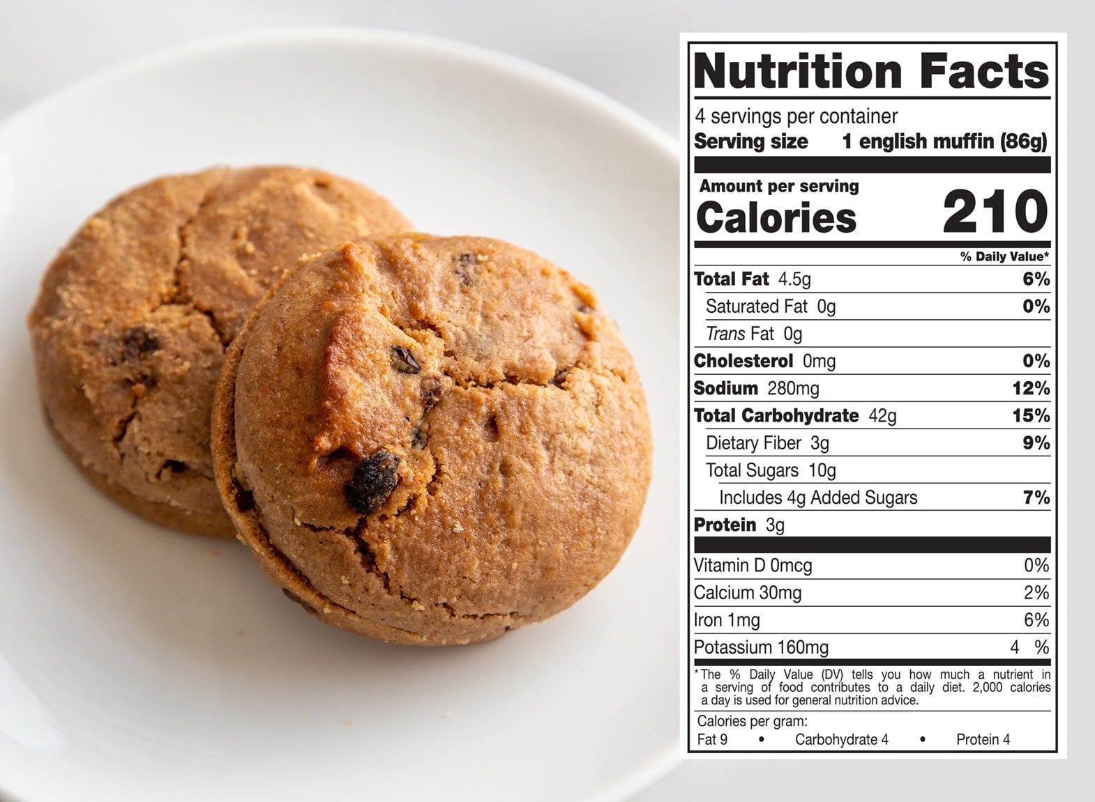 English Muffins Cinnamon Raisin<