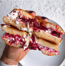 Cran-nilla Peanut Butter Pagel