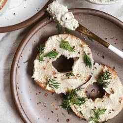 Everything Cashew Cream Cheese Pagel