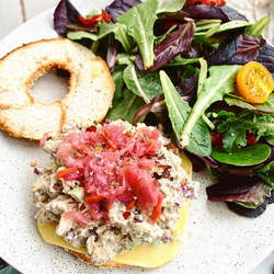 Tuna Salad Pagel Sandwich