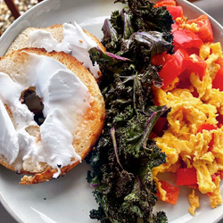 Vegan Scramble & Pagel Breakfast