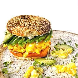 Sweet Potato Egg Sandwich