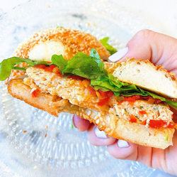 Chicken Burger Pagel Sandwich