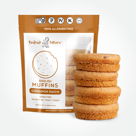 Allergen Free English Muffins Cinnamon Raisin 4/Pack