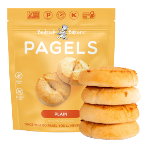 Plain Pagels 4/Pack